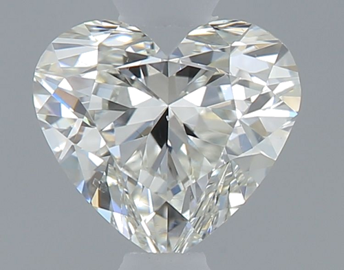 0.42 carat I-VS2 Natūralus Heart Deimantas (1)