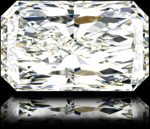 5.07 carat K-SI1 Natūralus Radiant Deimantas (1)