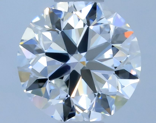0.5 carat F-VVS1 Very Good cut Natūralus Round Deimantas (1)
