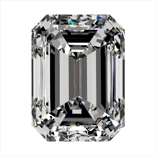 0.4 carat E-VS1 Natūralus Emerald Deimantas (1)