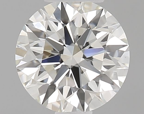 0.37 carat J-VS1 Excellent cut Natūralus Round Deimantas (1)