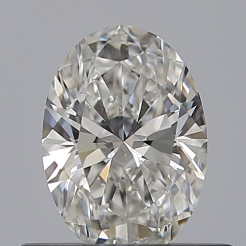 0.43 carat F-VVS1 Natūralus Oval Deimantas (1)
