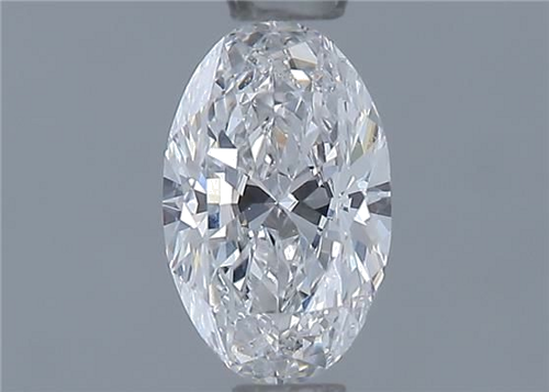 0.5 carat E-SI1 Natūralus Oval Deimantas (1)