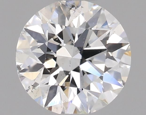0.48 carat G-SI2 Excellent cut Natūralus Round Deimantas (1)