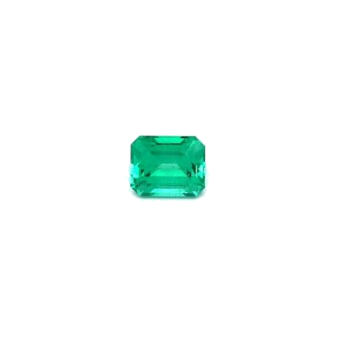 0.3 carat GREEN STEP cut Octagonal Smaragdas (1)