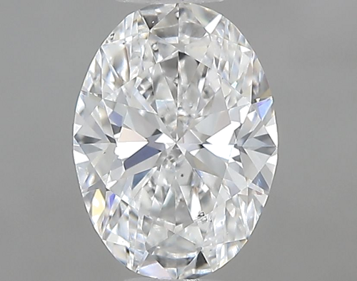0.7 carat D-SI1 Natūralus Oval Deimantas (1)