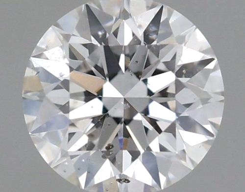 0.37 carat E-SI2 Excellent cut Natūralus Round Deimantas (1)