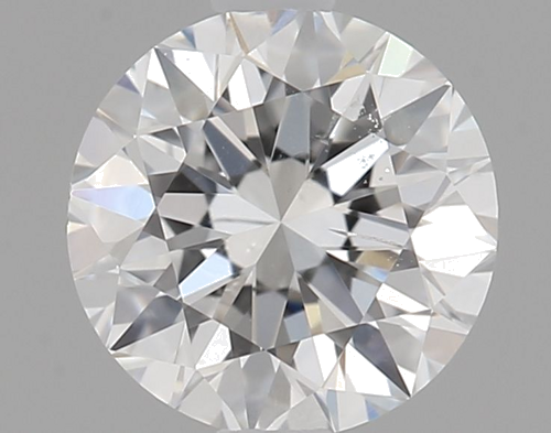0.5 carat F-SI2 Very Good cut Natūralus Round Deimantas (1)