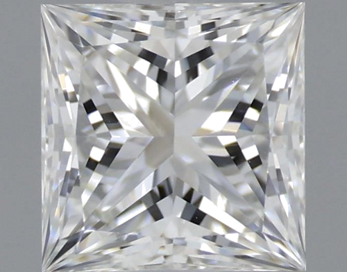 0.41 carat G-VVS2 Natūralus Princess Deimantas (1)