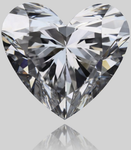 0.7 carat D-VS1 Natūralus Heart Deimantas (1)