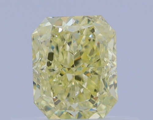 0.5 carat Fancy Yellow-VS2 Natūralus Radiant Deimantas (1)