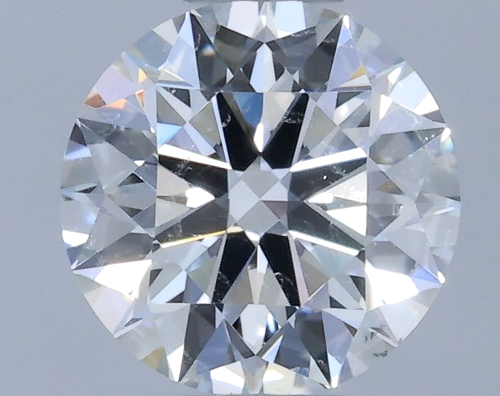 0.46 carat E-SI2 Excellent cut Natūralus Round Deimantas (1)