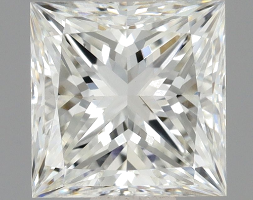 0.5 carat H-VS2 Natūralus Princess Deimantas (1)