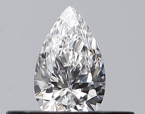 0.24 carat D-VVS1 Natūralus Pear Deimantas (1)