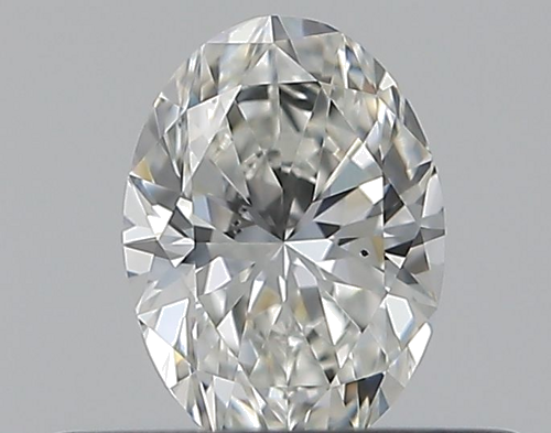 0.31 carat G-SI1 Natūralus Oval Deimantas (1)