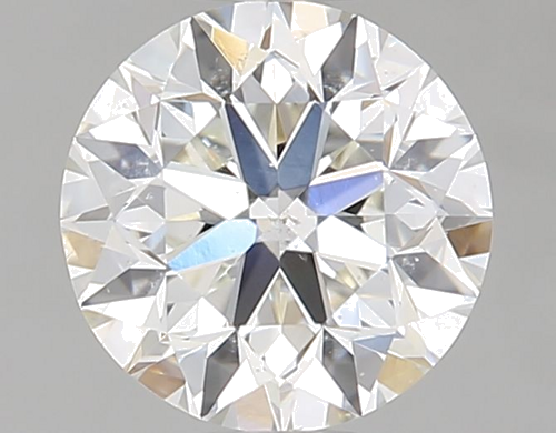 0.9 carat I-SI1 Very Good cut Natūralus Round Deimantas (1)