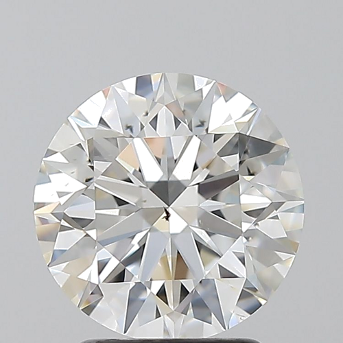 2.07 carat H-SI1 Excellent cut Natūralus Round Deimantas (1)