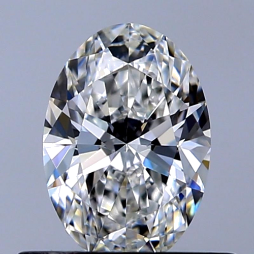 0.5 carat E-VVS1 Natūralus Oval Deimantas (1)