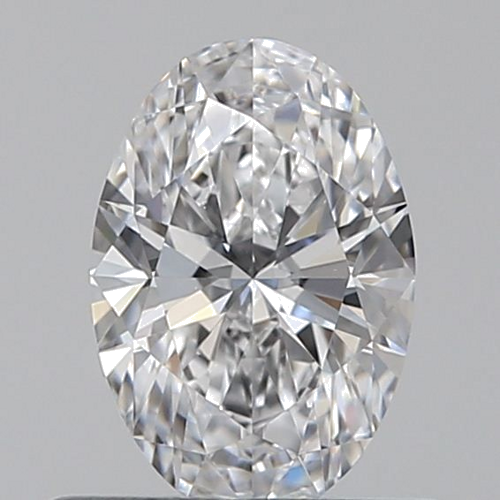 0.5 carat D-VVS1 Natūralus Oval Deimantas (1)