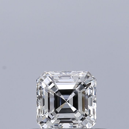 0.3 carat F-VVS1 Natūralus Asscher Deimantas (1)