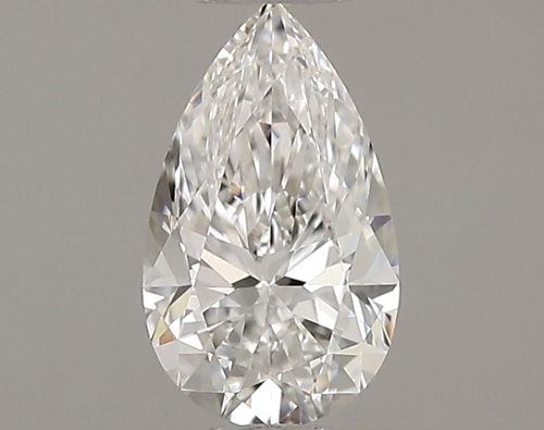 0.5 carat D-VVS1 Natūralus Pear Deimantas (1)