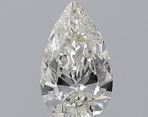0.71 carat J-SI2 Natūralus Pear Deimantas (1)