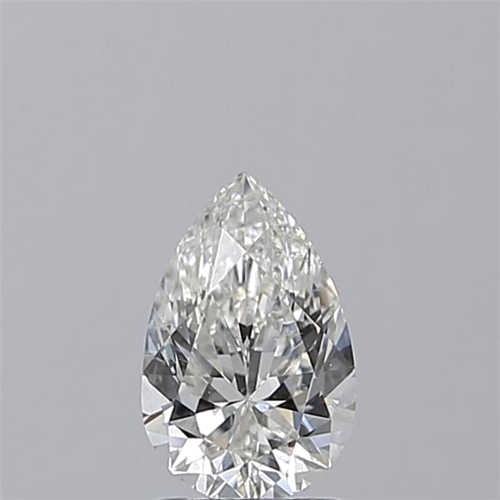 1.0 carat H-SI2 Natūralus Pear Deimantas (1)