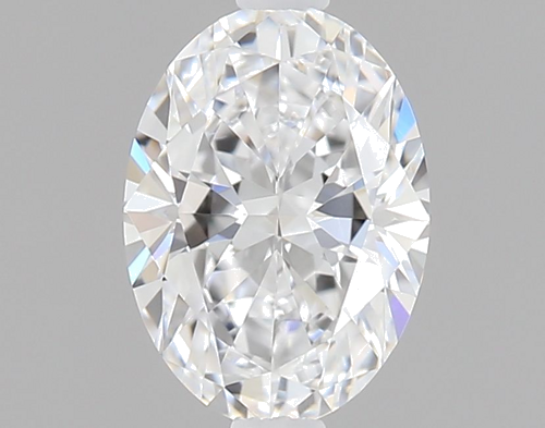 0.5 carat D-VVS2 Natūralus Oval Deimantas (1)