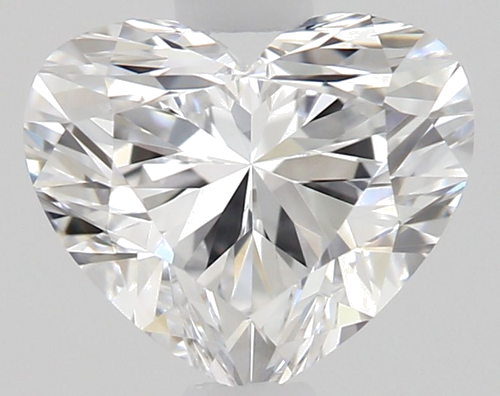 0.6 carat D-IF Natūralus Heart Deimantas (1)
