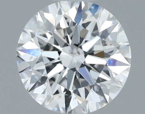 0.5 carat E-SI1 Excellent cut Natūralus Round Deimantas (1)