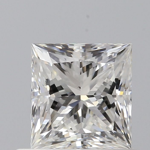 0.6 carat G-VS1 Natūralus Princess Deimantas (1)