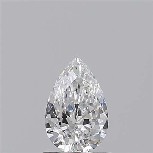 0.7 carat D-SI1 Natūralus Pear Deimantas (1)