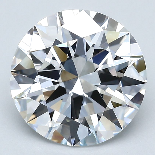 4.01 carat D-VVS2 Excellent cut Natūralus Round Deimantas (1)