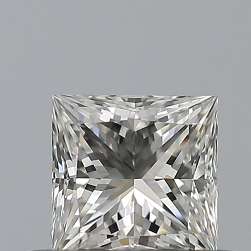 0.41 carat H-VVS1 Natūralus Princess Deimantas (1)