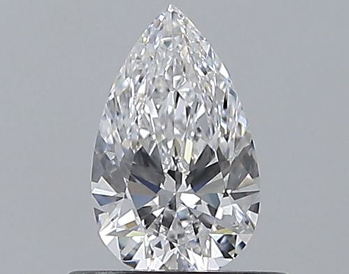 0.52 carat D-VS1 Natūralus Pear Deimantas (1)