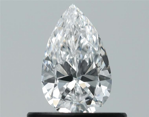 0.4 carat D-IF Natūralus Pear Deimantas (1)