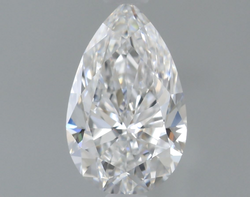 0.5 carat E-VVS1 Natūralus Pear Deimantas (1)