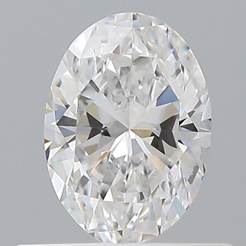 0.5 carat D-VS2 Natūralus Oval Deimantas (1)