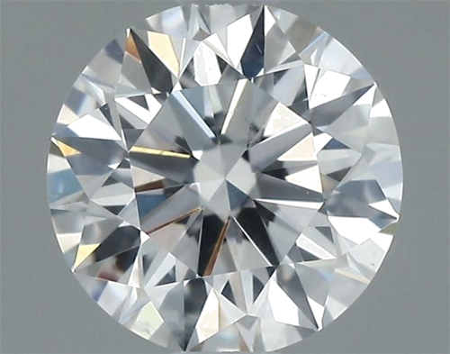0.55 carat F-SI2 Excellent cut Natūralus Round Deimantas (1)