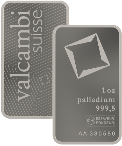 1 oz Palladium Bar Valcambi (5)