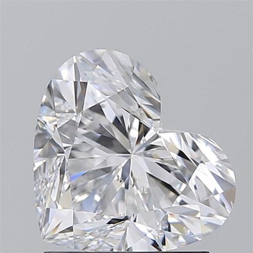 1.53 carat D-SI2 Natūralus Heart Deimantas (1)