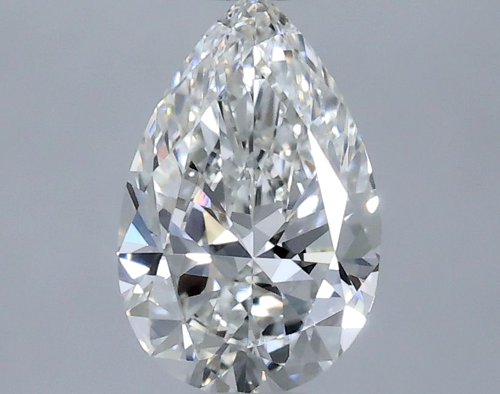 0.5 carat H-VVS1 Natūralus Pear Deimantas (1)