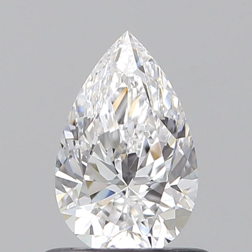 0.62 carat D-VS2 Natūralus Pear Deimantas (1)
