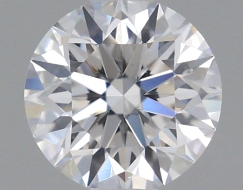 0.52 carat E-SI2 Excellent cut Natūralus Round Deimantas (1)