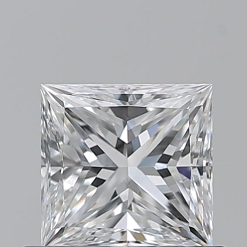 0.7 carat D-VS1 Natūralus Princess Deimantas (1)