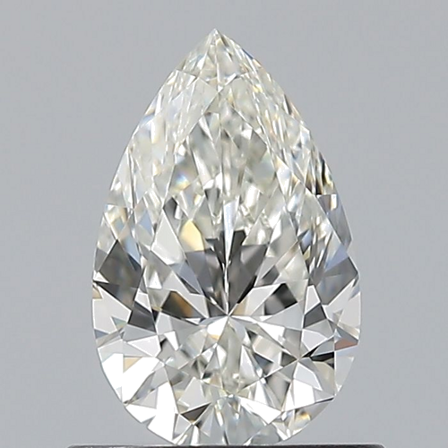 0.7 carat I-VVS1 Natūralus Pear Deimantas (1)