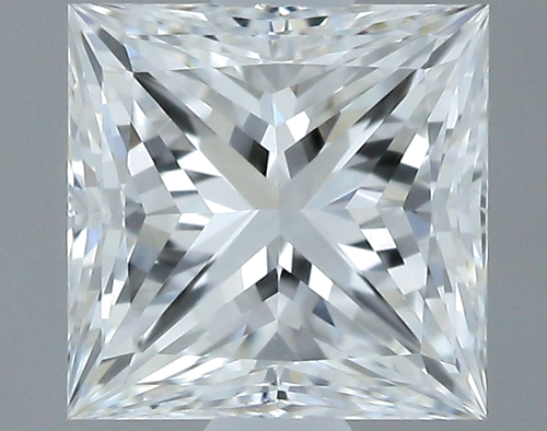 0.6 carat F-VS1 Natūralus Princess Deimantas (1)