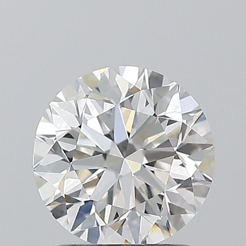 1.51 carat F-SI1 Very Good cut Natūralus Round Deimantas (1)