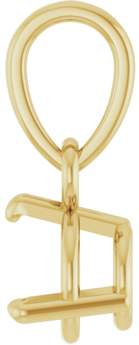 Pakabukas „Round 3-Prong“ 14k yellow gold Round 5mm (3)