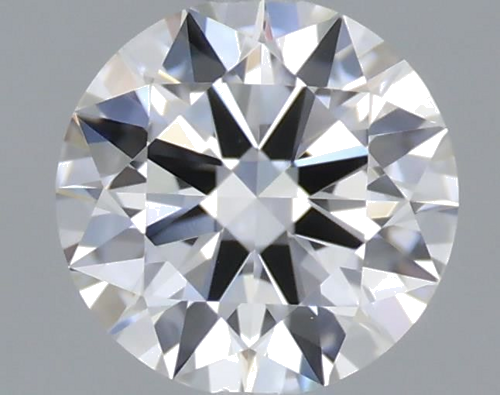0.43 carat F-VVS1 Excellent cut Natūralus Round Deimantas (1)